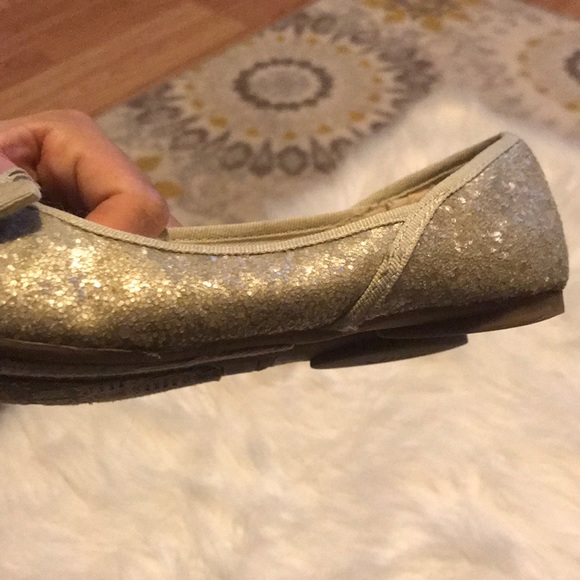 Lands’end glitter  bowed flats size 13 - Picture 4 of 8